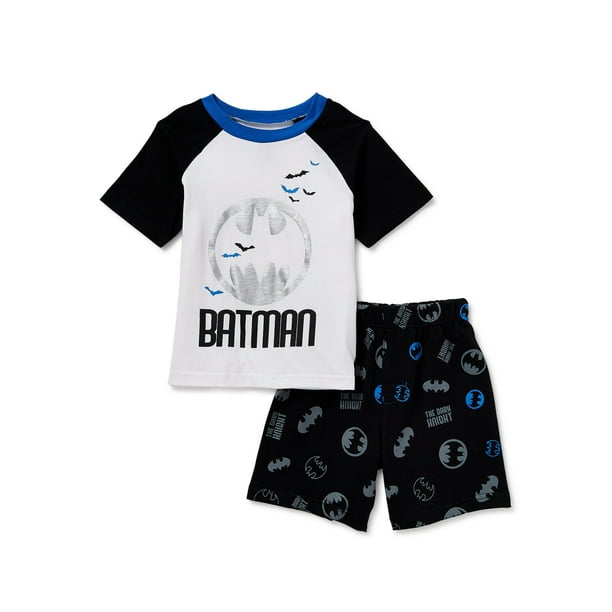 Tank Top /& Shorts Set 12 Months 12M Blue Grey Batman Baby Boys 3 Piece Tee
